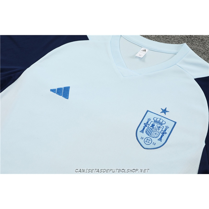 Chandal del Espana 23-24 Manga Corta Azul - Pantalon Corto